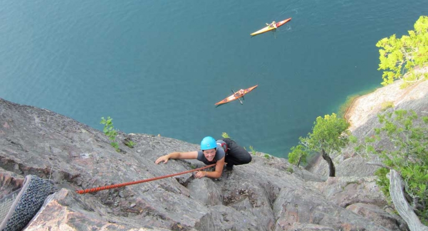 adults only rock climbing trip